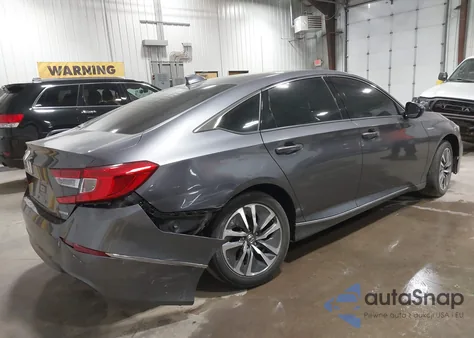 2018 Honda Accord Hybrid Ex from USA, damaged, VIN 1HGCV3F48JA000738